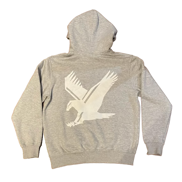 GREY- Vill hoodie