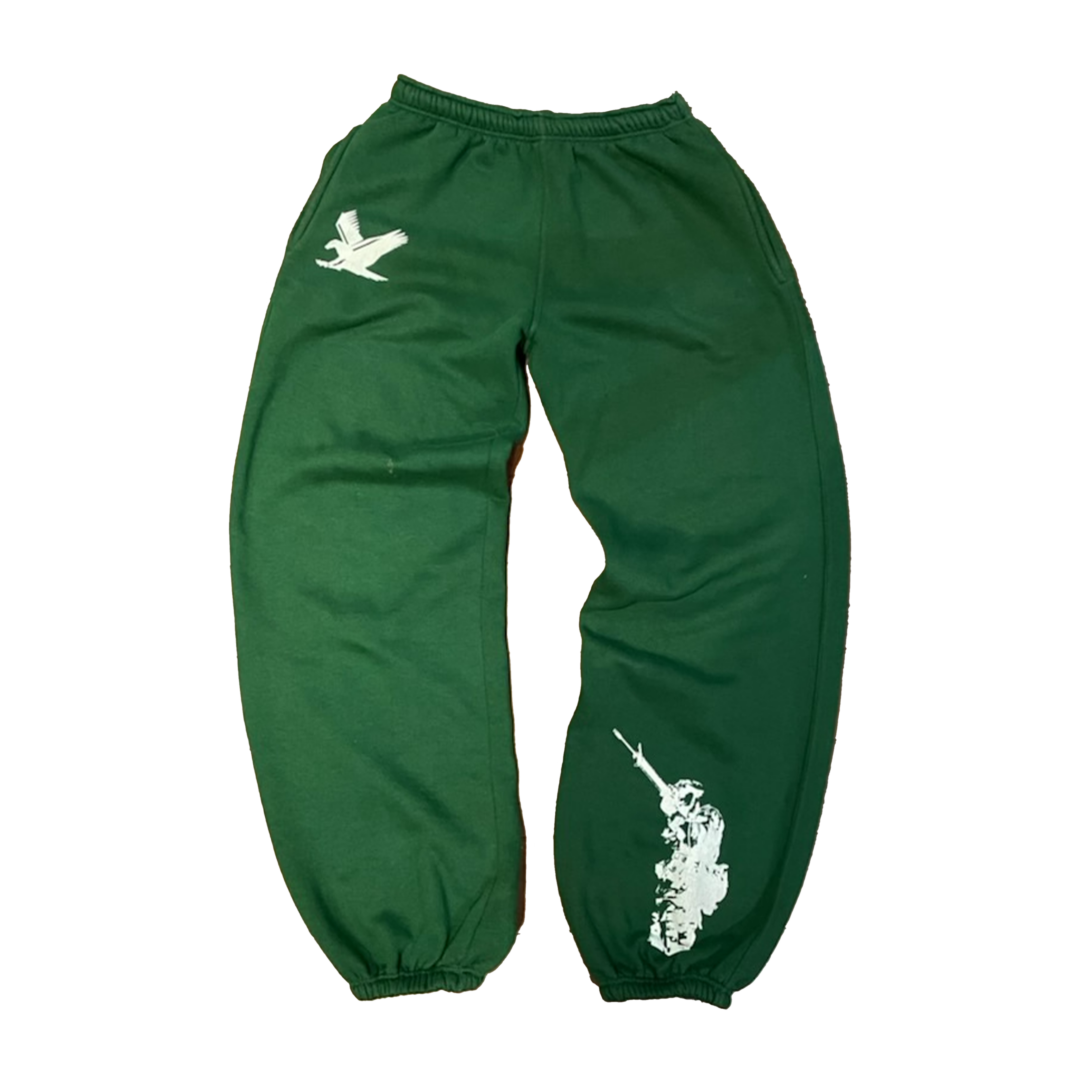 GREEN- Vill Sweatpants