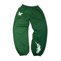 GREEN- Vill Sweatpants