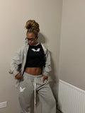 GREY- Vill Sweatpants