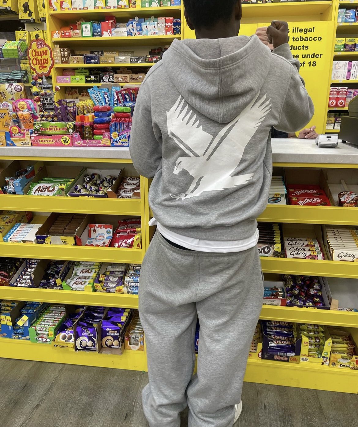 GREY- Vill Sweatpants