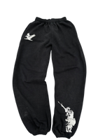 BLACK WASH- Vill Sweatpants
