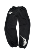 BLACK WASH- Vill Sweatpants